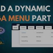 Build A Dynamic Mega Menu With PHP MySQL HTML CSS And JS Part 1