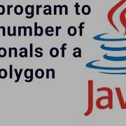 Java Program To Find Number Of Diagonals In A Given Polygon