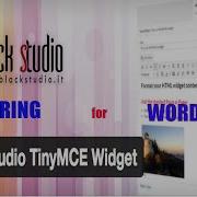 Mastering The Black Studio TinyMCE Widget For WordPress