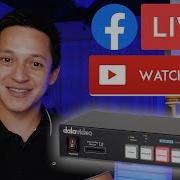 Datavideo NVS 34 How To Stream To Two Platforms Simultaneously