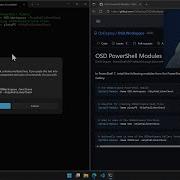 OSDWorkspace Prerequisites PowerShell Modules