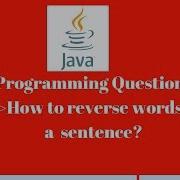 9 Как переставить слова в предложении Java программы для собеседования на Selenium