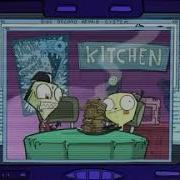 GUESS WHO MADE WAFFLES Gir Invader Zim