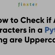 Check If All Characters Of A String Are Uppercase