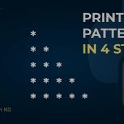 Right Angle Triangle Pattern Using Python Pattern Program 1
