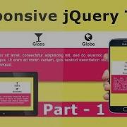 How To Create Simple JQuery Tabs Responsive Tabs Using Css And JQuery Part 1