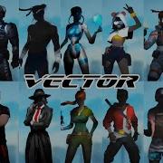 Vector All 13 Characters Parkour Tricks SHOWCASE