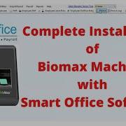 Complete Installation Of Biometric Attendance Machine With Smart Office Software Biomax NBM30W Pro
