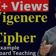 Vigenere Cipher Encryption And Decryption