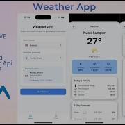 Build A Weather App With REACT NATIVE Clerk Expo Nativewind Free Weather Api