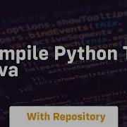 Compile Python To Java