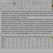 433 Error Correcting Codes