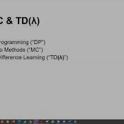 Temporal Difference Learning Monte Carlo Method Dynamic Programming In Reinforcement Learning