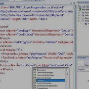 Win Video WPF Async Progress Bar