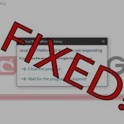 Java SE Binary Is Not Responding EASY FIX Working 2021