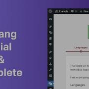 Polylang WordPress Plugin Tutorial Complete Setup In 5 Minutes