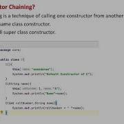 What Is Constructor Chaining In Java