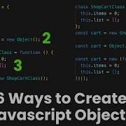 6 Ways To Create Javascript Objects Javascript Interview Questions