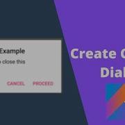 Custom AlertDialog Using Kotlin In Android Studio Android Tutorials