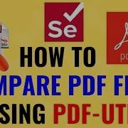 How To Compare Pdf Files Using Pdf Util