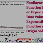 How To Do Non Linear Fitting Function In The Data Using Exponential Function Via Origin Software