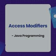 Access Modifiers In Java Java Programming In Bangla