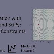 Optimization With Python And SciPy Equality Constraints
