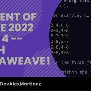 LIVE STREAM Advent Of Code 2022 Day 4 With DataWeave