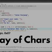 Ngoding Itu Gampang Array Of Character Di C Apaan Tuh Bukannya String Belajar Coding Pemula