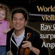 Ray Chen Visits 3 Year Old Angelica Nero A World Class Violinist Meets A Young Prodigy