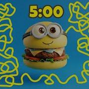 5 Minute Timer Bomb Minion Burger Countdown EXPLOSION