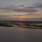 Topsail NC Sunset Over The Marsh Mavic Pro