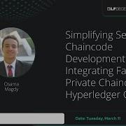 Integrating Fabric Private Chaincode With Hyperledger CC Tools