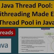Java Thread Pool Multithreading Made Easy Thread Pool In Java Java Thread Pool Java Threads