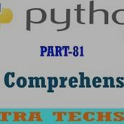 81 List Comprehensions In Python Python Tutorial In Tamil