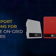 ZERO EXPORT SOLUTIONS FOR GOODWE ON GRID INVERTERS Goodwe Ongridinverter Zeroexport Exportlimit