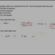 APES Population Math Quiz 1