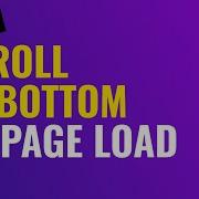 Scroll Div Or Textarea To Bottom On Page Load Using JQuery