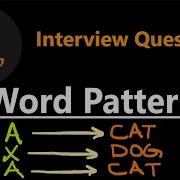 Образец слова Leetcode 290 Python
