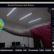 Sound Source Detection And Localization Demo With 4x4 Microphone Array