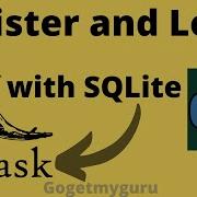 Python Flask Tutorial For Beginners Register And Login With SQLite
