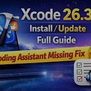 Xcode 26 3 Install Update Full Guide Mac Coding Assistant Missing Fix Agentic Coding Enable