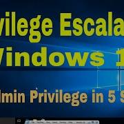 Windows 10 Privilege Escalation Demonstration