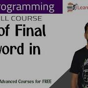 Use Of Final Keyword In Java Lesson 49 Java Programming Learning Monkey