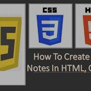 Javascript Tutorial How To Create Sticky Notes In HTML CSS JS
