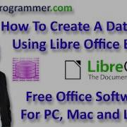 How To Create A Database Using LibreOffice Base