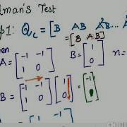 Unit 5 Tutorial 1 Controllability