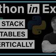 Python In Excel How To Automatically Organize Columns Stack Tables PANDAS IN EXCEL