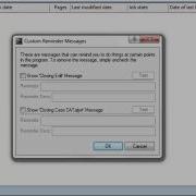 CATalyst Training Custom Reminder