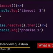 Javascript Output Based Interview Question Part 128 Coding Javascriptinterview